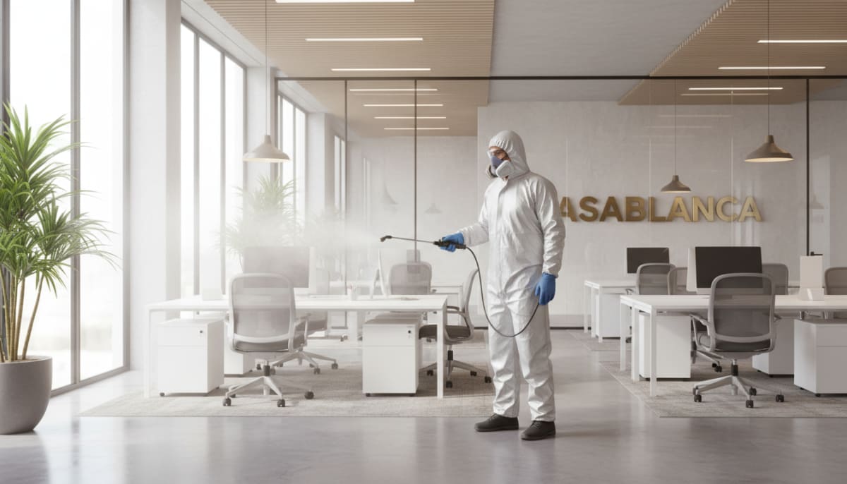 Désinfection à Casablanca — PEST CONTROL PRO