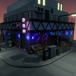 Unreal Engine Street Environment image 1