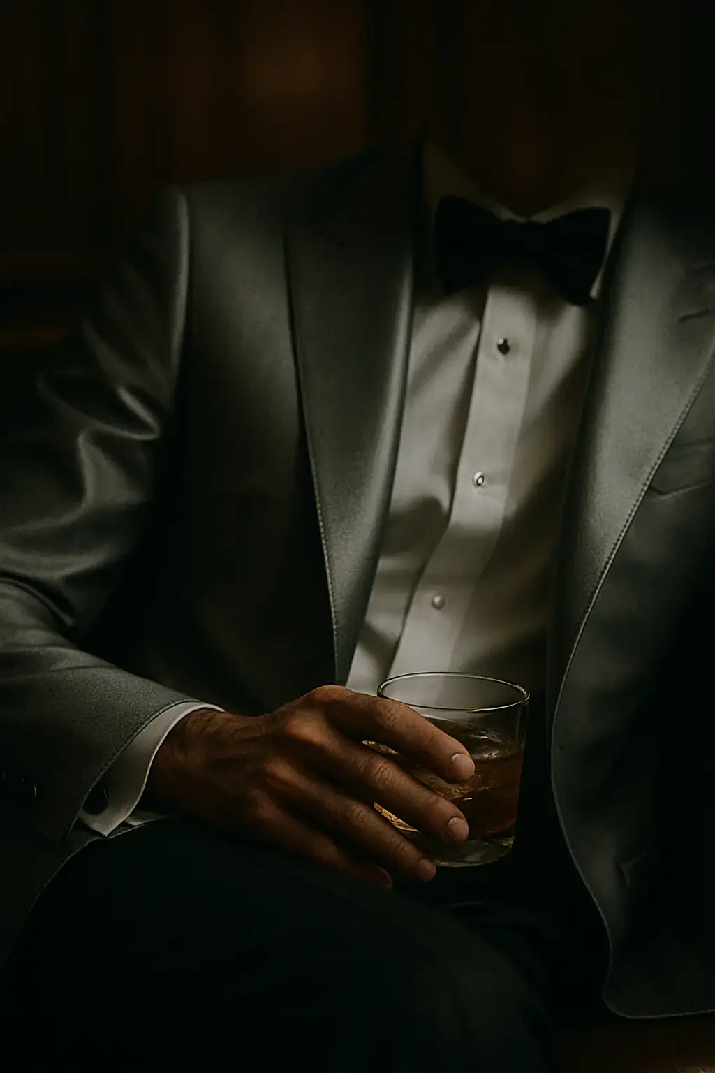 Scene wearing the suit