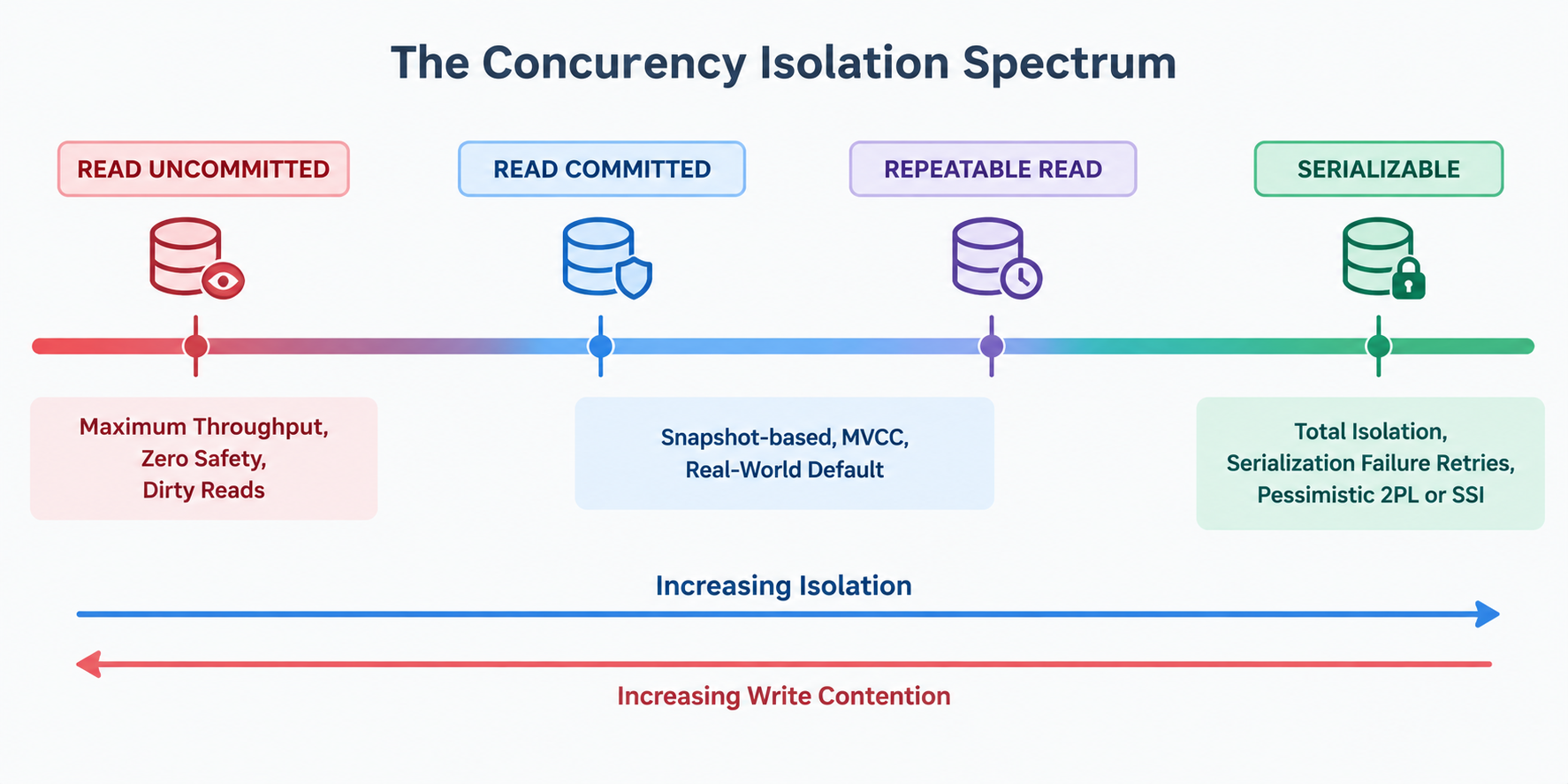 The Concurrency Isolation Spectrum