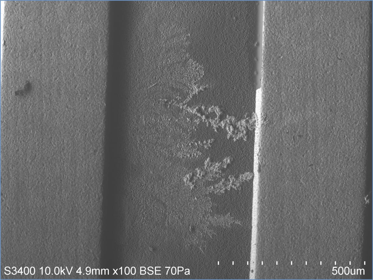 Image related to Understanding Electrochemical Migration in High Humidity Environments