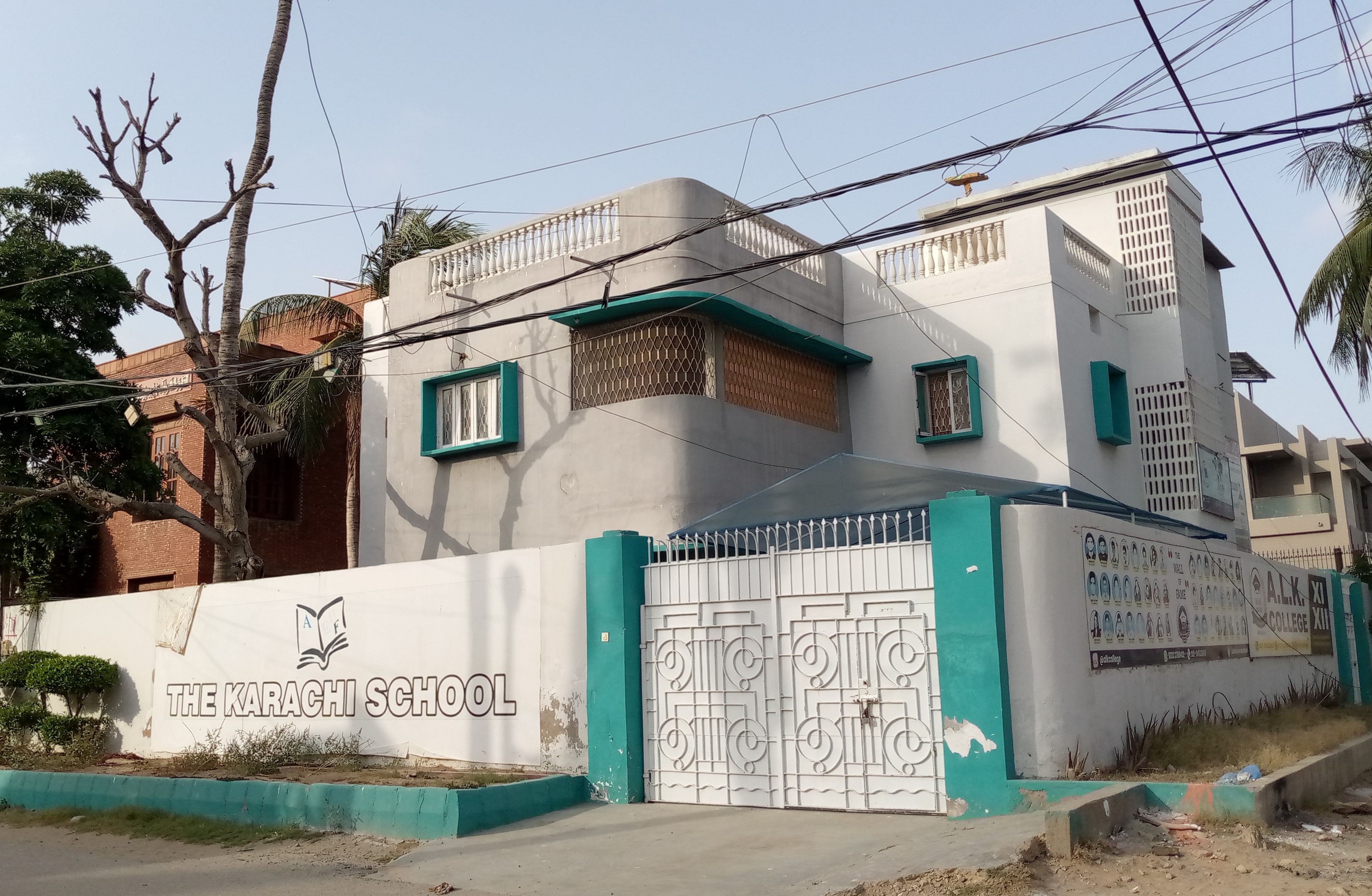 The Karachi school photo