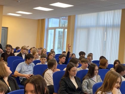 В Воскресенске прошла встреча депутатов и учеников лицея им. Стрельцова П.В.
