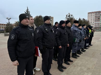 В Наро-Фоминске прошёл совместный инструктаж нарядов полиции УМВД