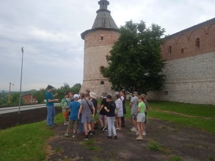 В Зарайске прошла интересная экскурсия по Кремлю в рамках социального проекта «ЮИД в движении».