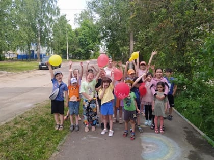 Юные тучковцы побывали в стране веселья