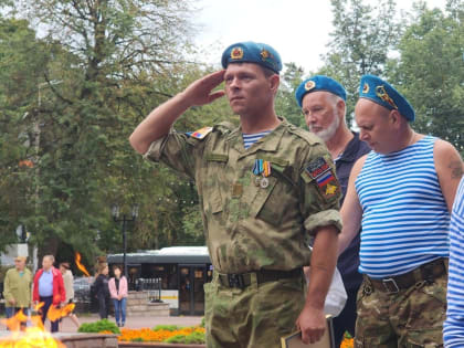 День воздушно-десантных войск в Звенигороде