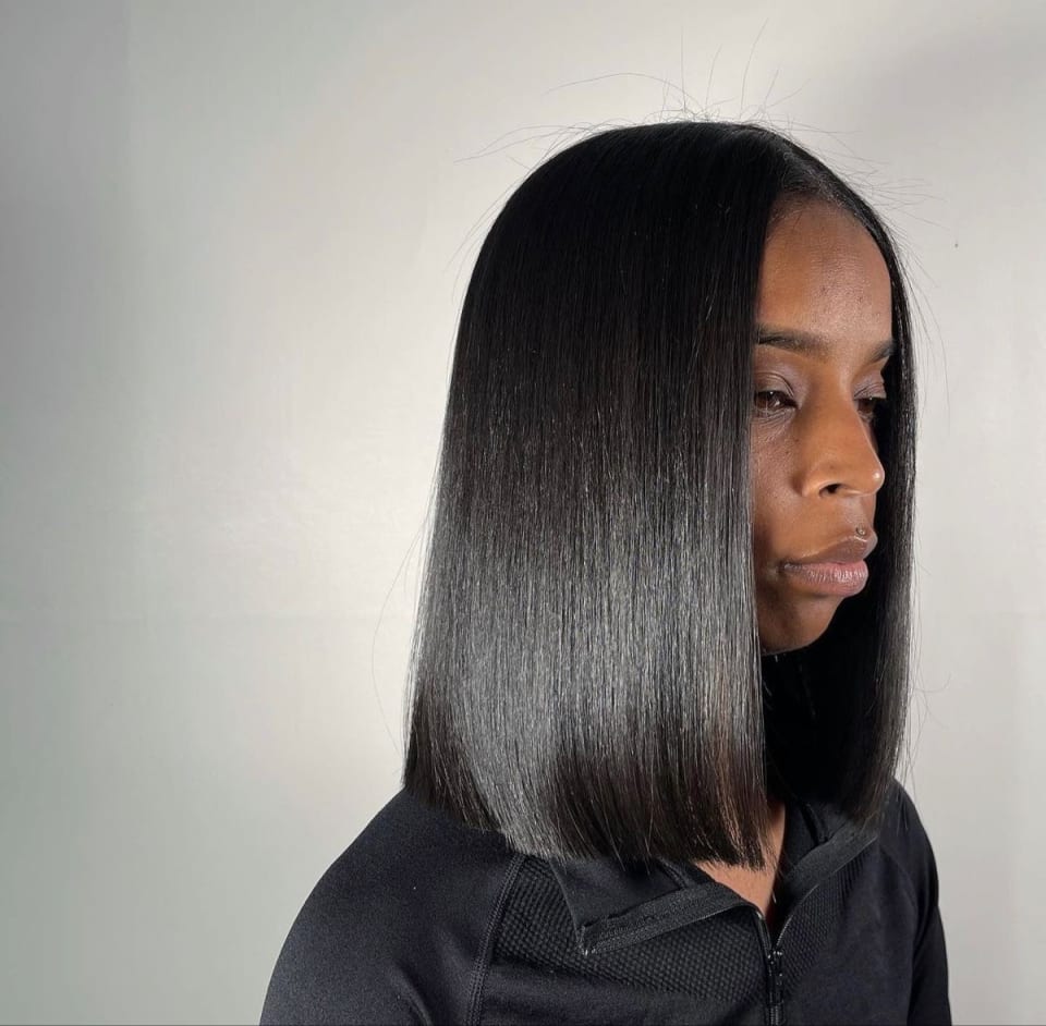 Silk Press & Cut