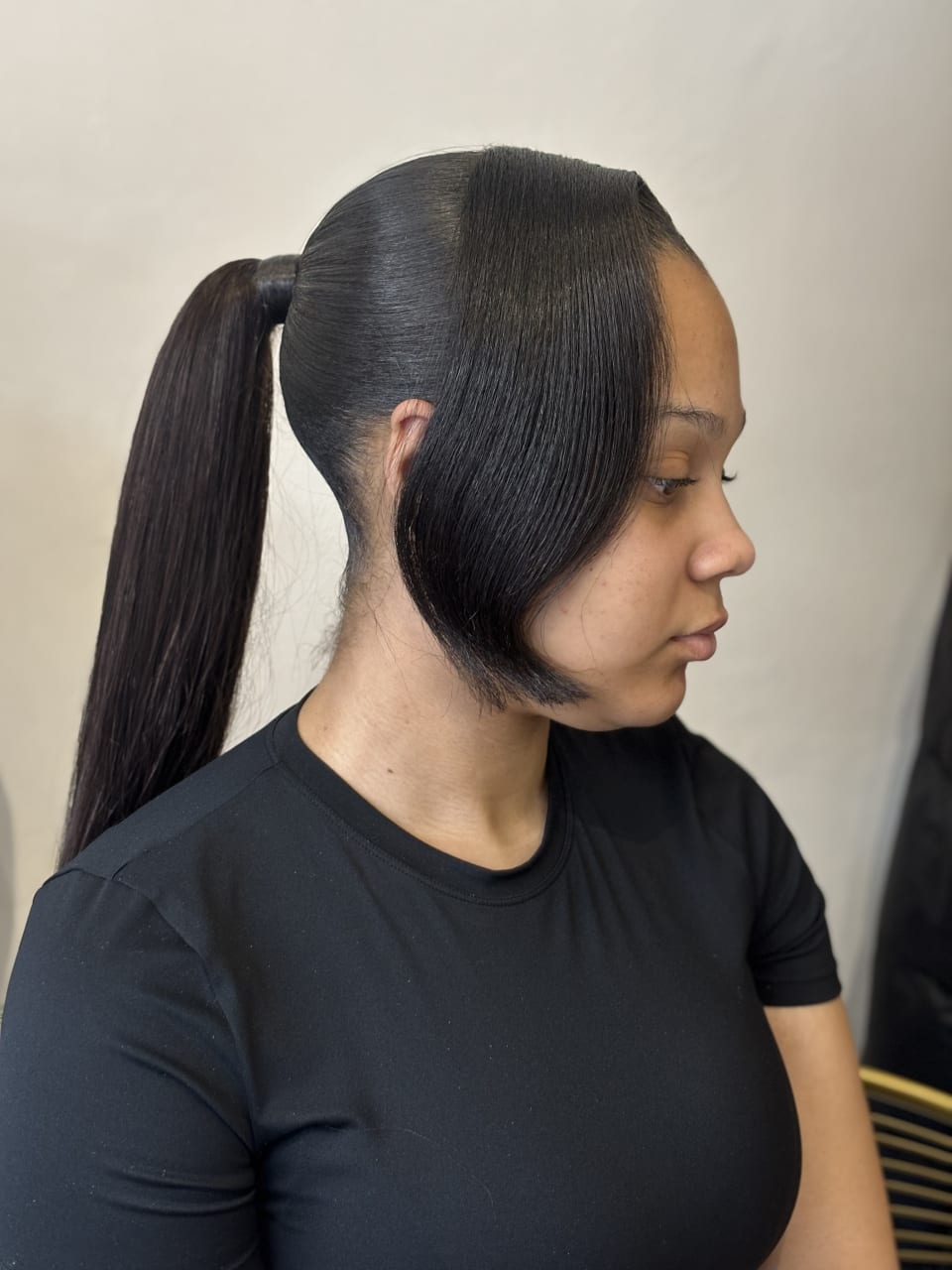 Sleek Ponytail Style