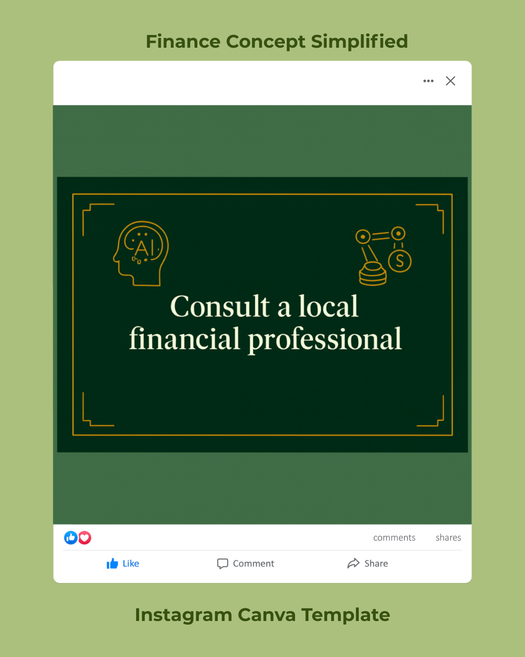 Instagram Canva Template Free