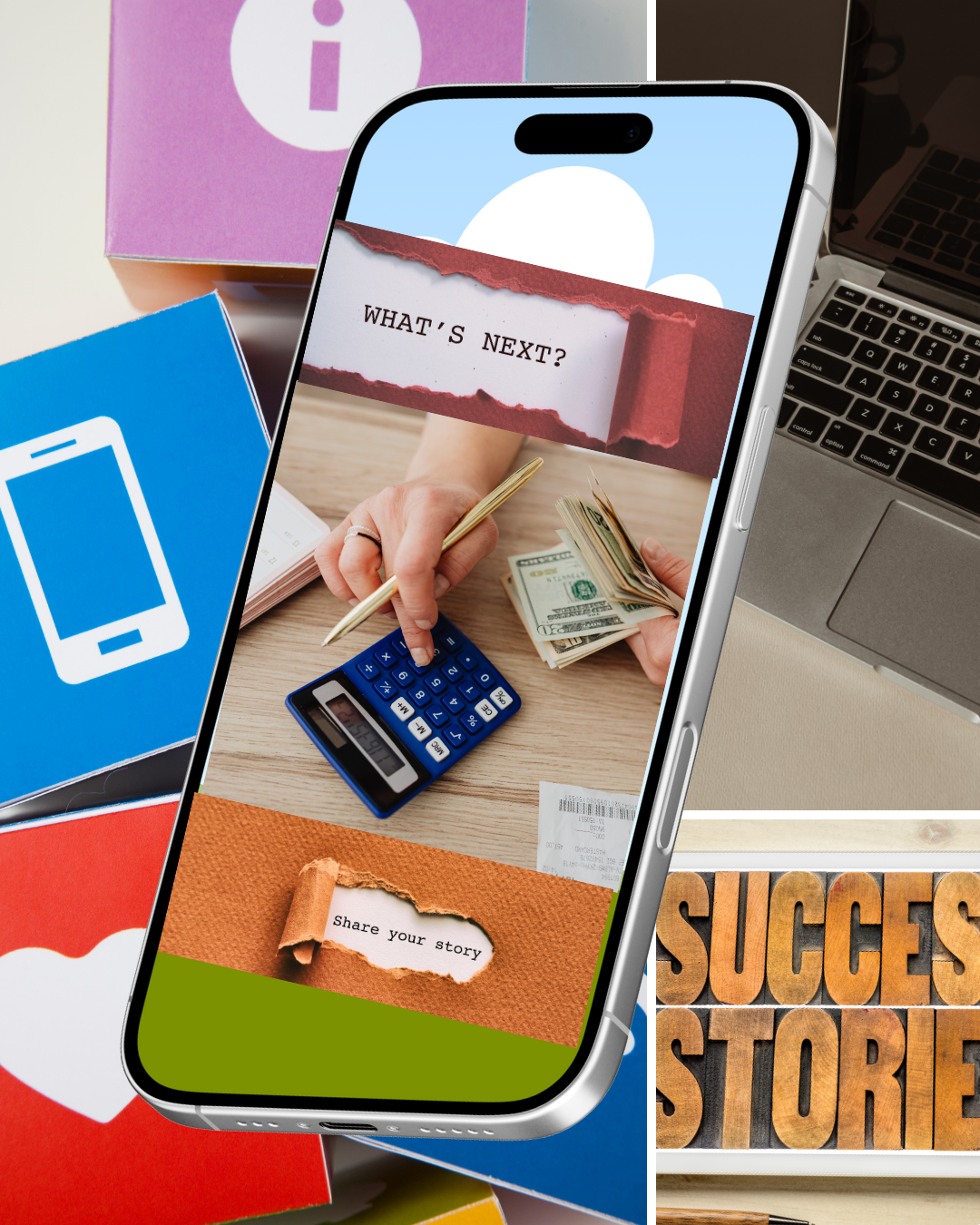 Canva social media templates for finance content
