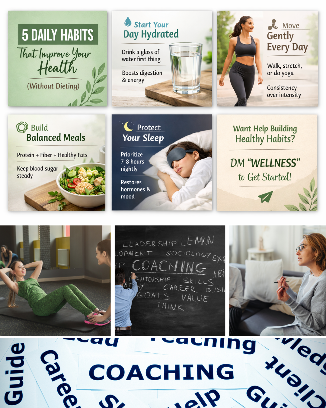 Instagram Canva Templates for Coaches