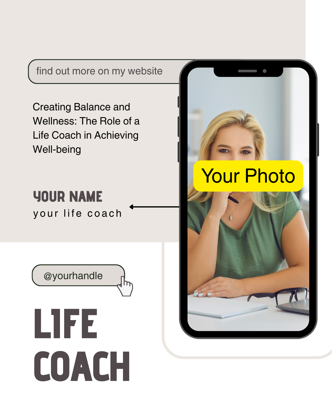 Social Media Canva Templates for coaches