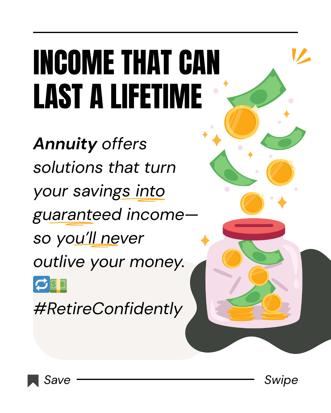 Financial Education Canva Template for Social Media