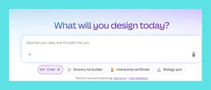 Canva Code