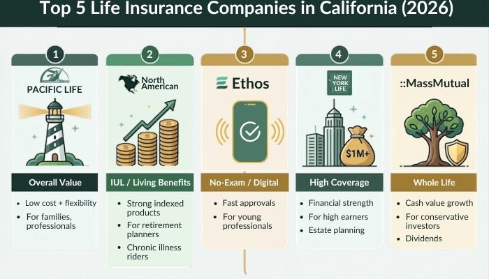 Life Insurance Companies in CA