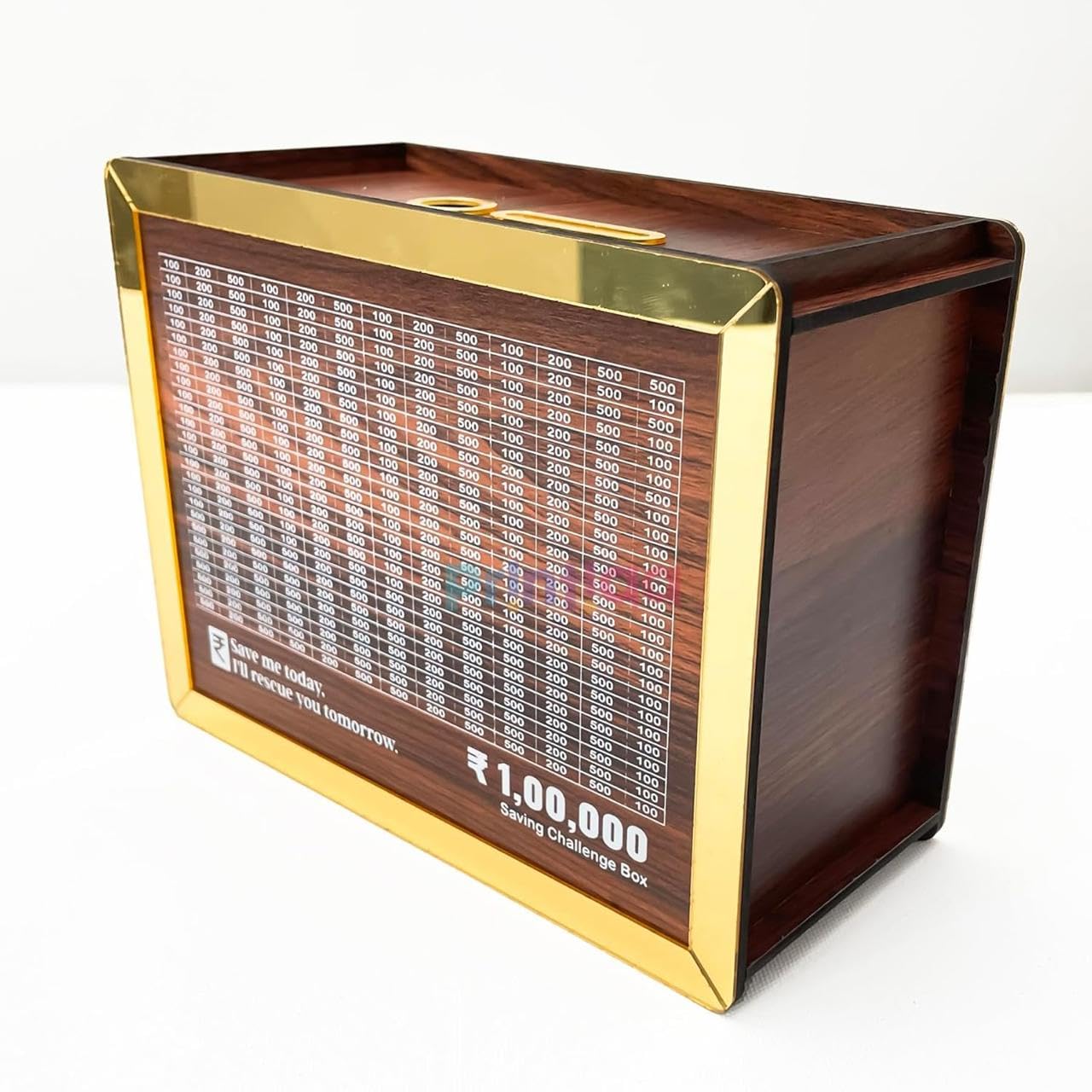 ₹1,00,000 Saving Challenge Piggy Bank