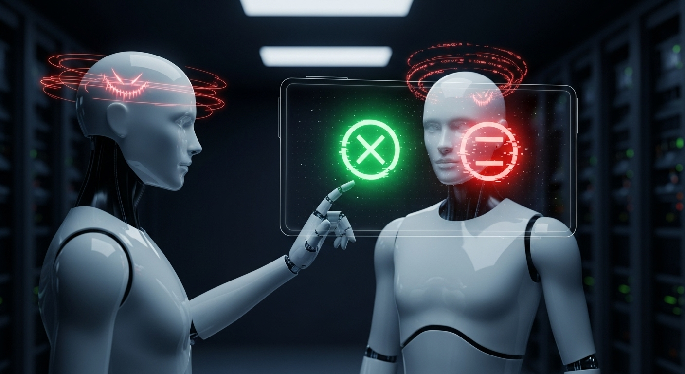 Visual representation of AI challenges related to language models.
