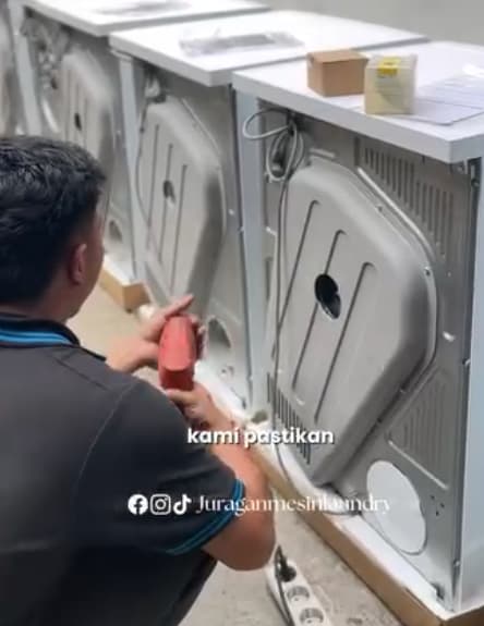 Proses Pengecekan Mesin