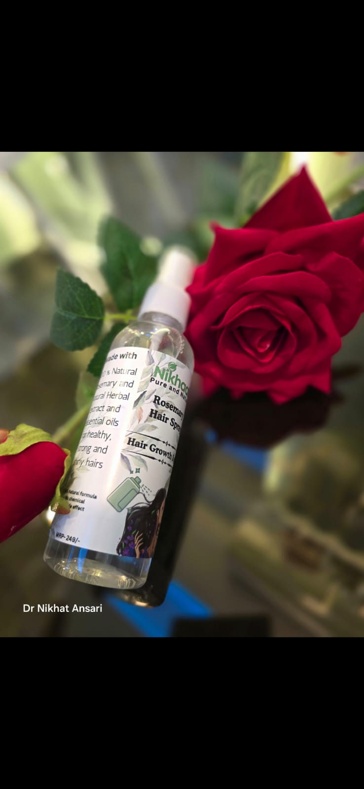 Herbal Hair Growth booster- hair mist