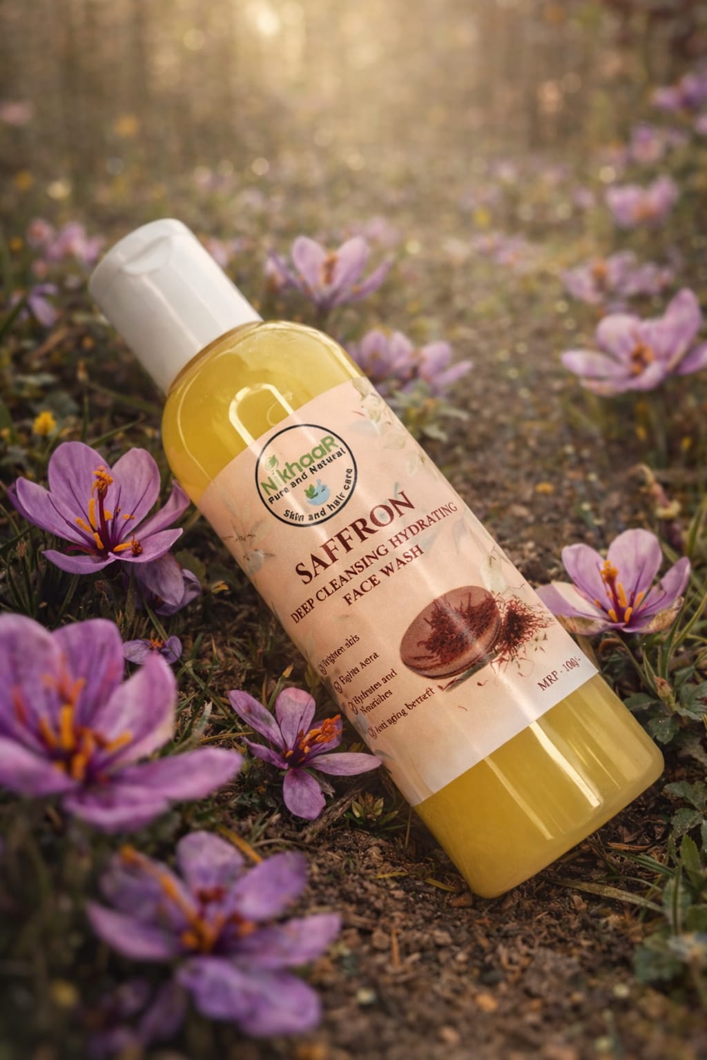 Skin Brightening Saffron Face wash