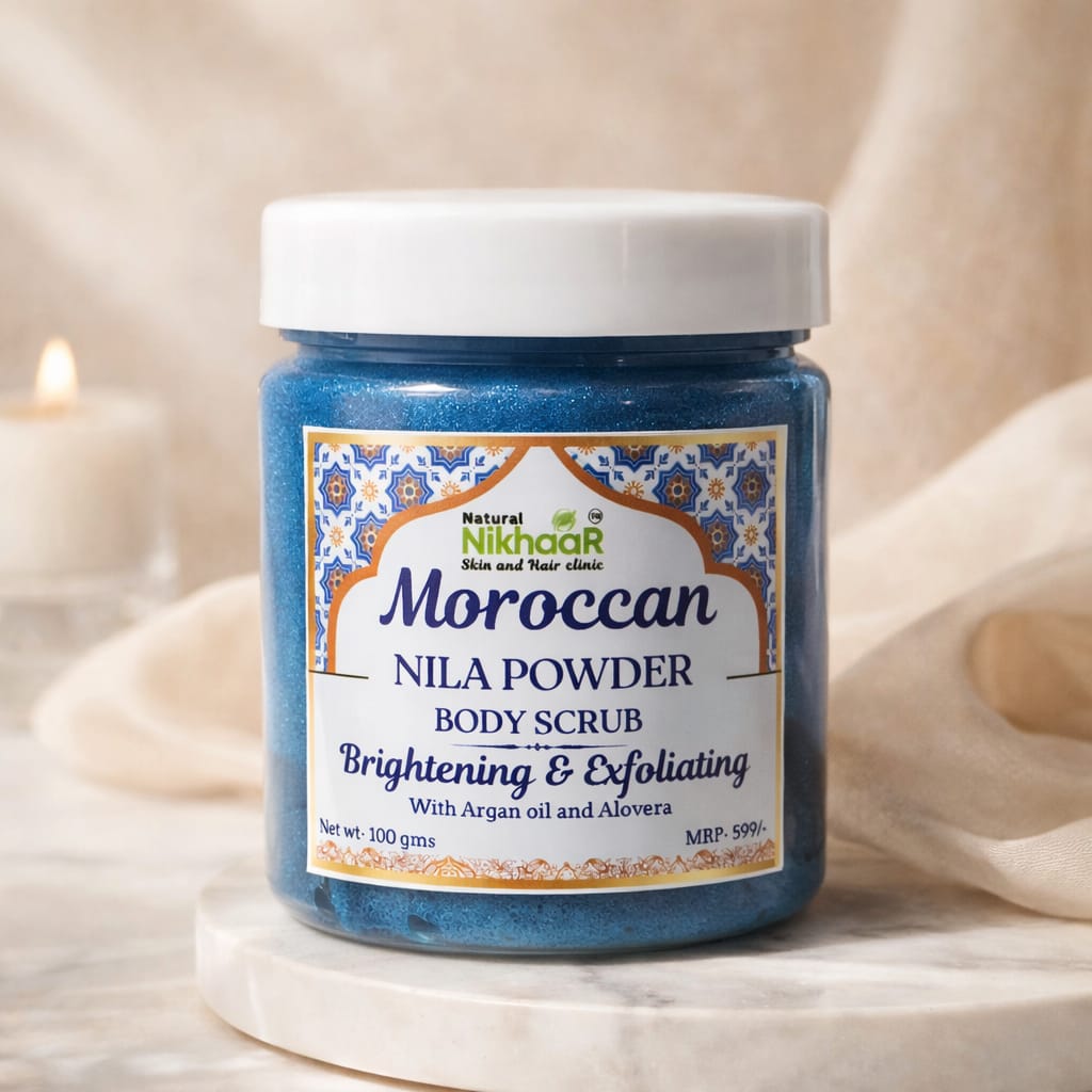 Moroccan nila powder Face and body Scrub