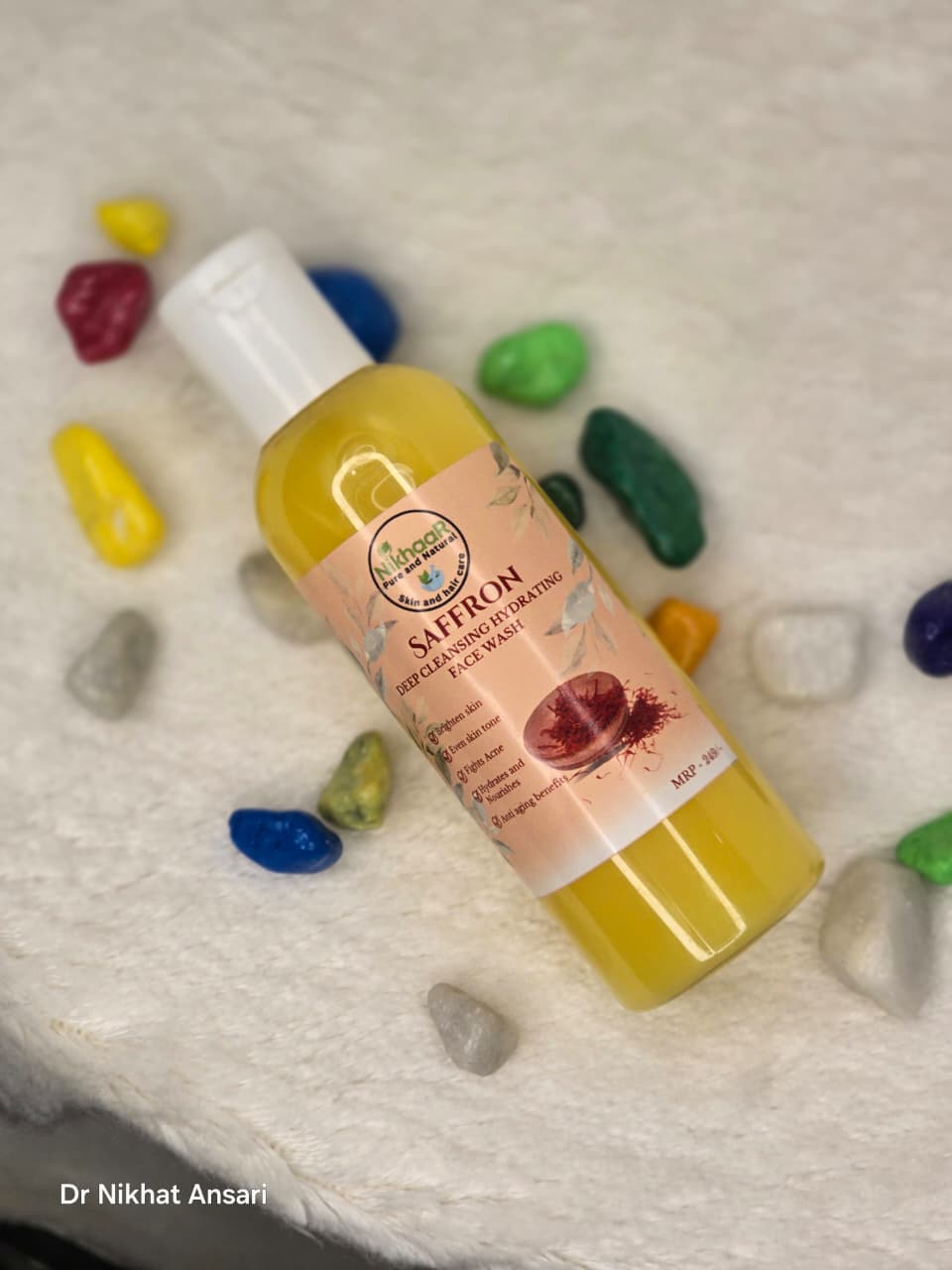 Skin Brightening Saffron Face wash