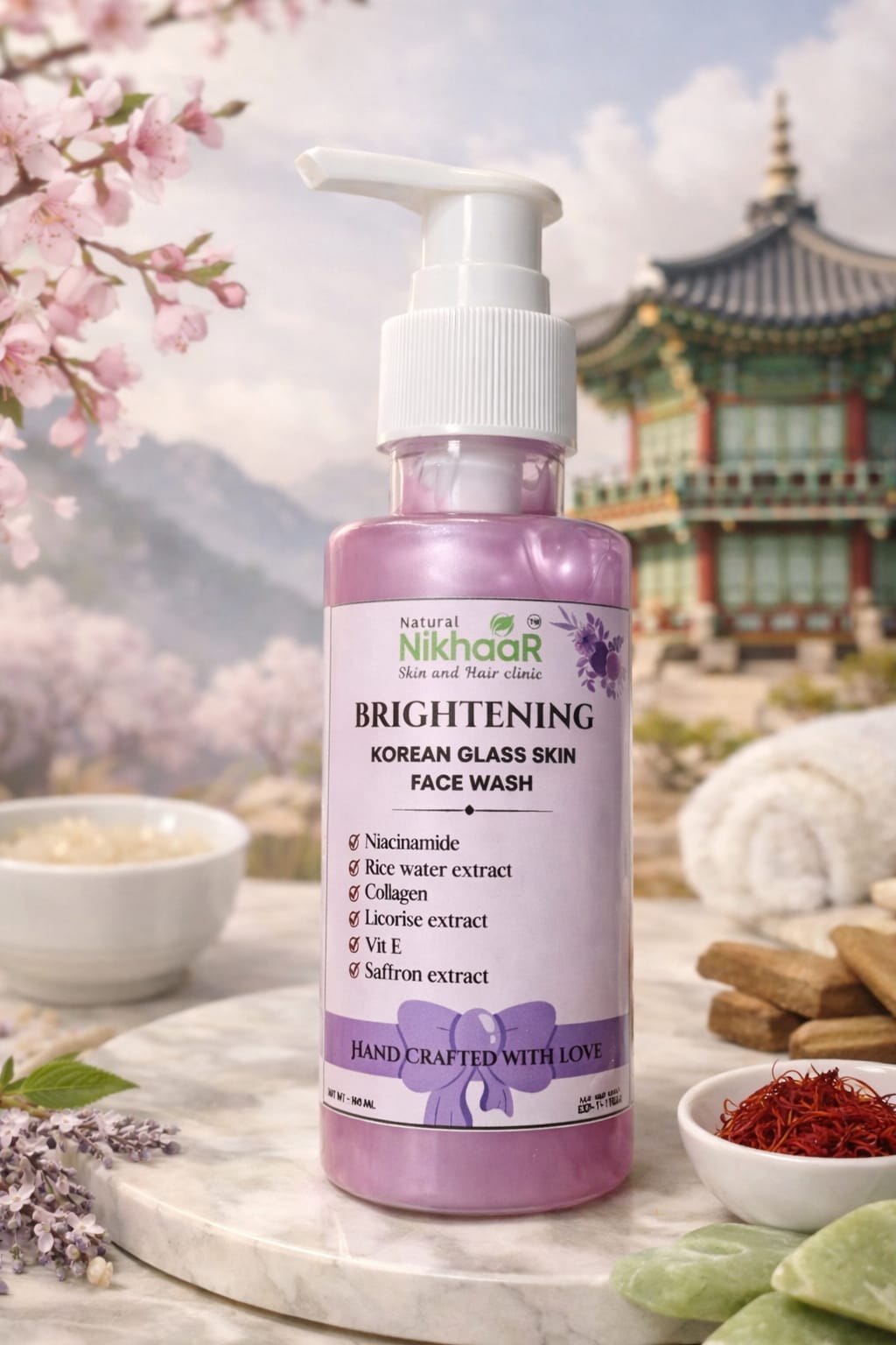 Korean Glass Brightening Face wash