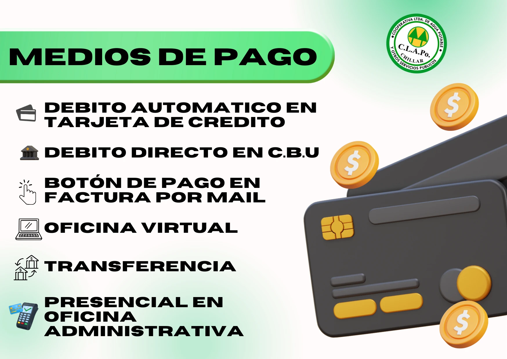 Medios de pago