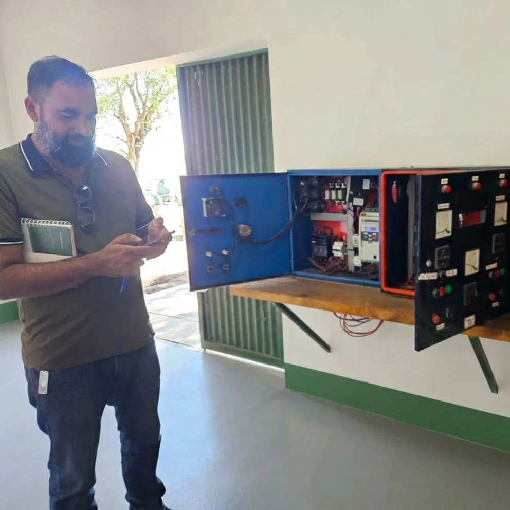 Visita de Javier Muñoz - ODDISON AUTOMATIZACION