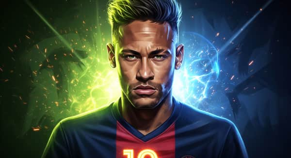 Digital Art of Neymar Jr