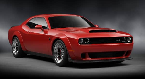 WallPortal-Red Demon: Modern Dodge Challenger SRT Demon