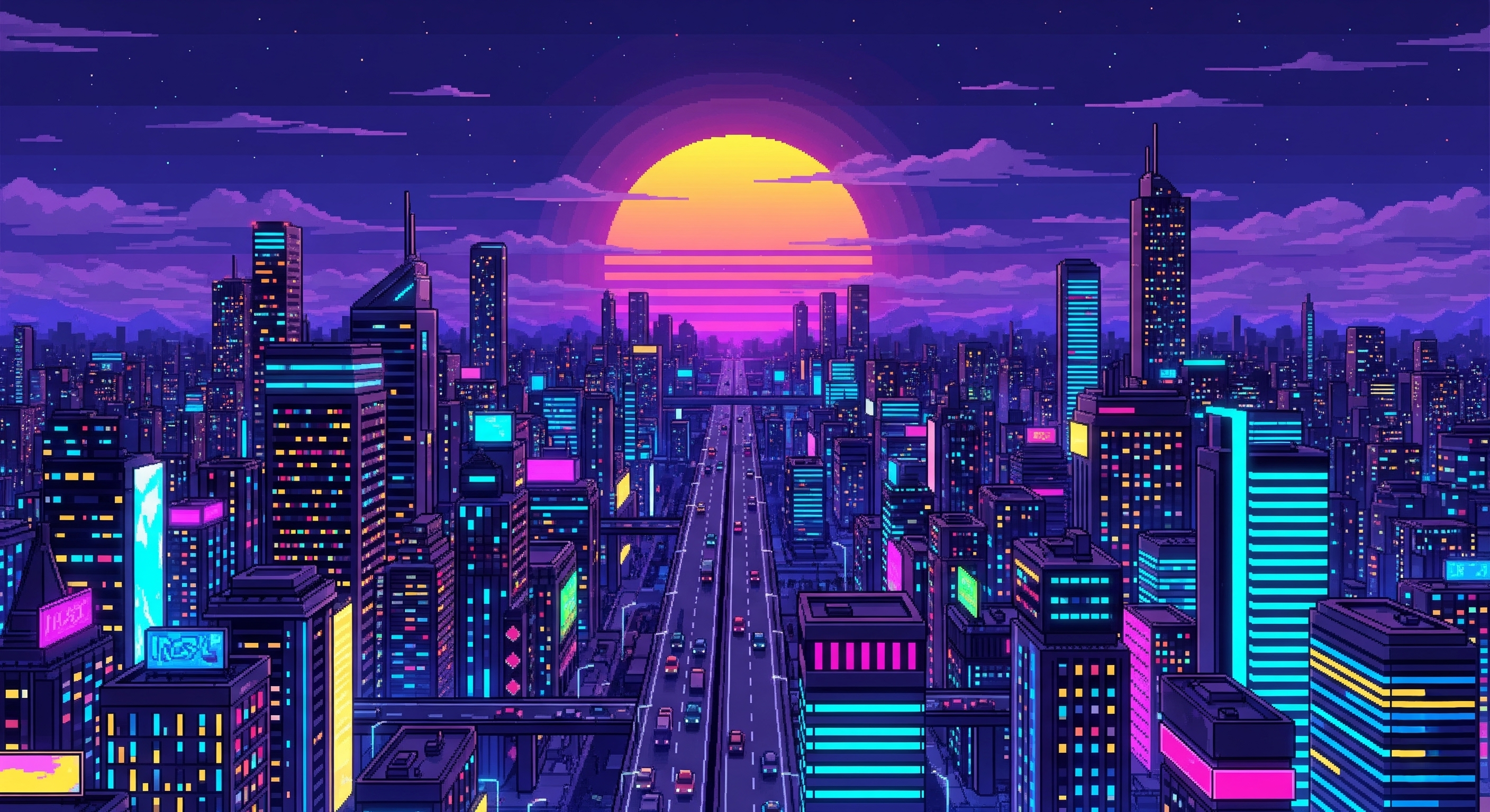 Synthwave City