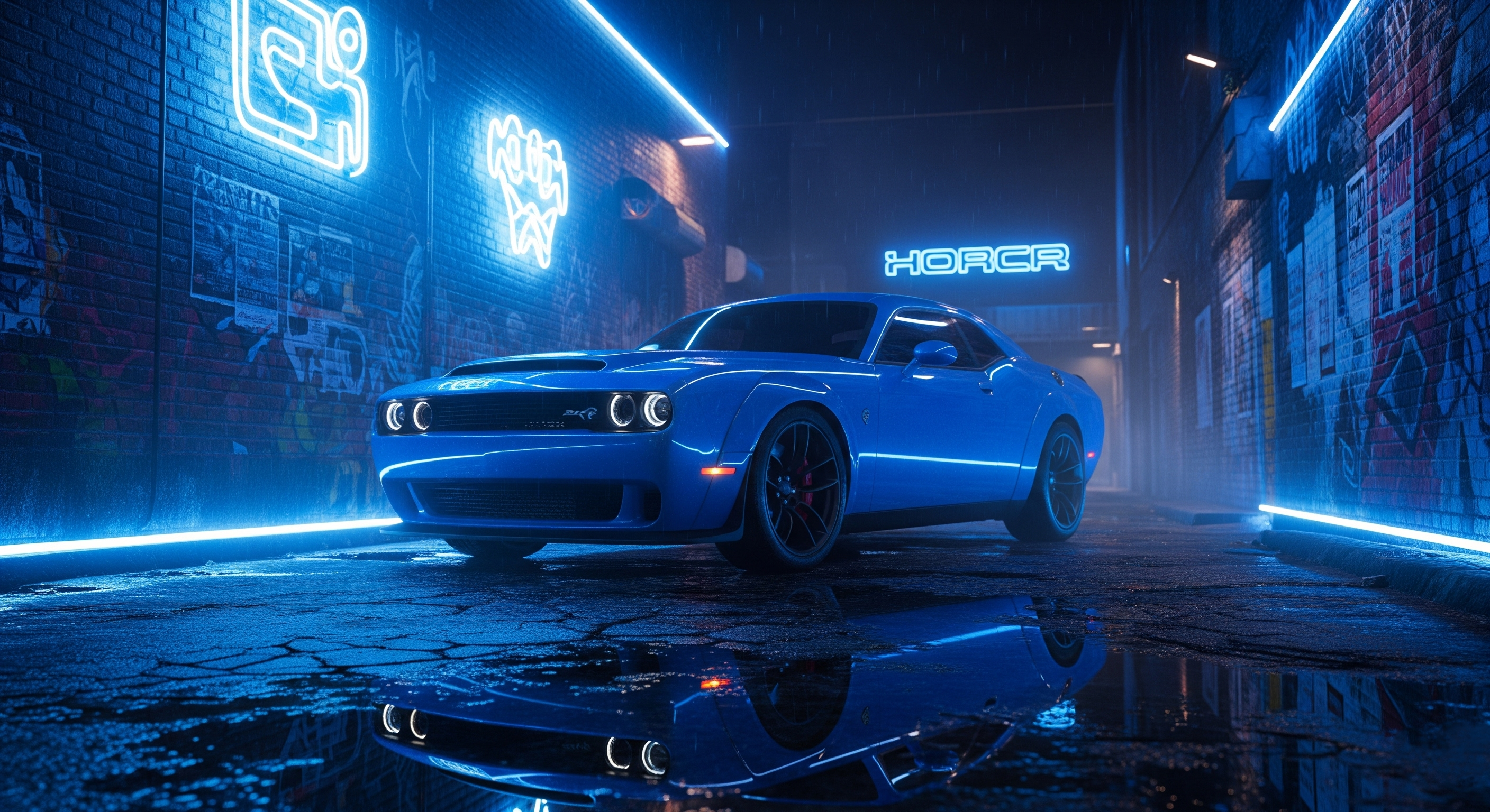 Rain-Slicked Reverie