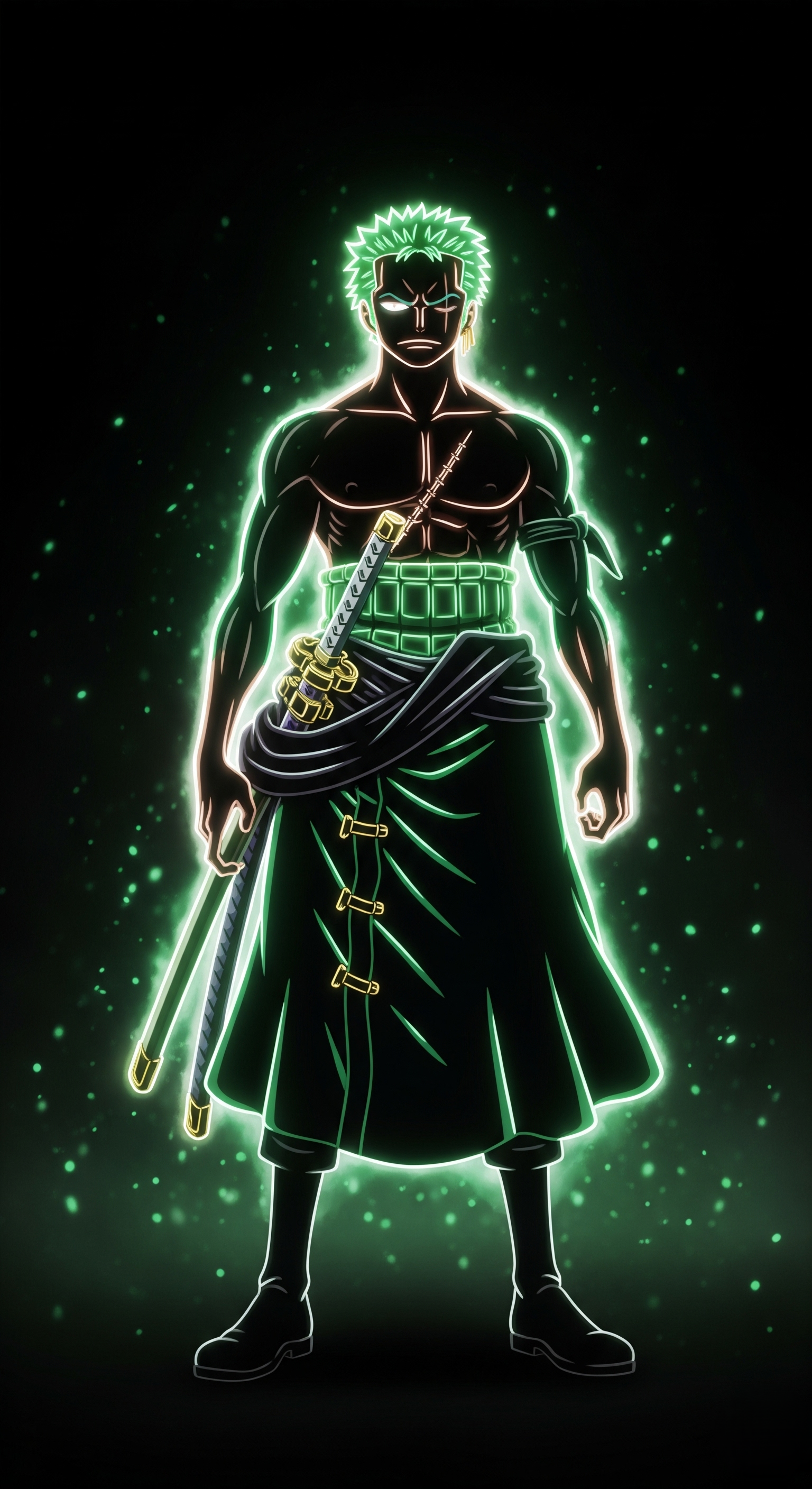 Roronoa Zoro: Neon Swordsman