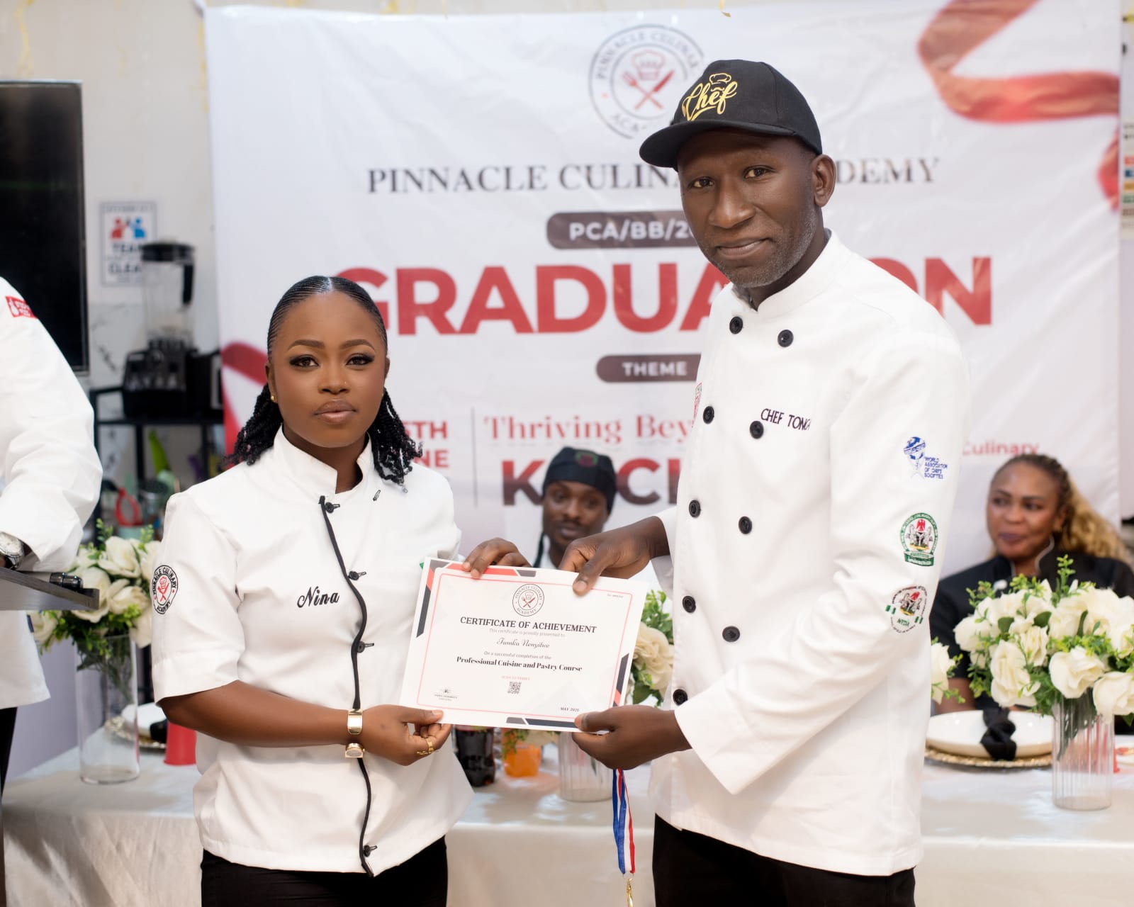 Culinary training in the academy kitchen