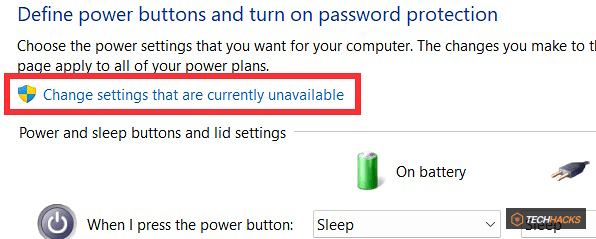 Hướng dẫn xóa nút Sleep trên Windows 11