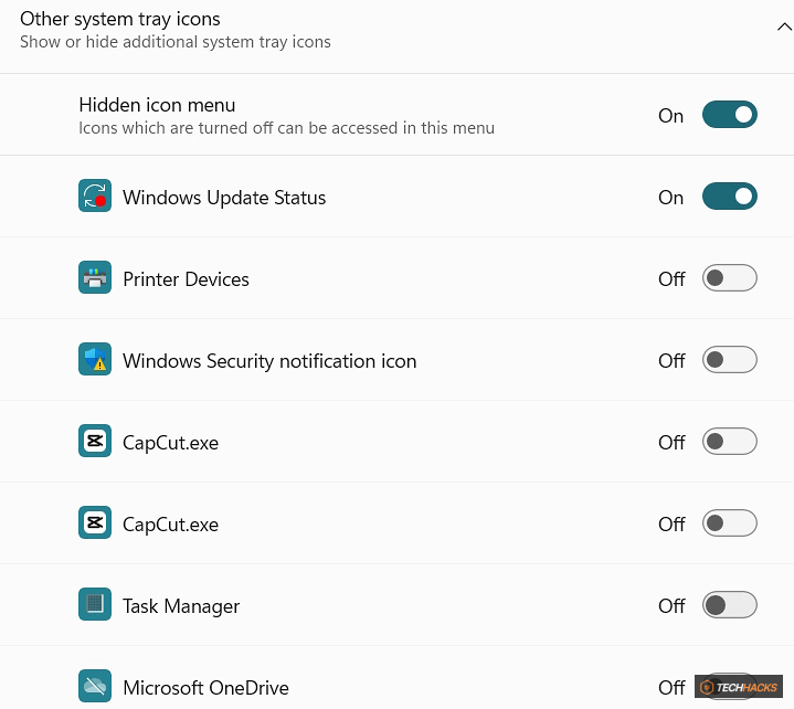 Hướng dẫn chỉnh icon trong System Tray Windows