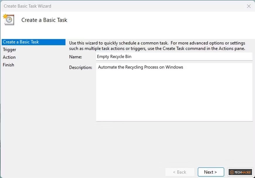 Tự động dọn sạch Recycle Bin trên Windows