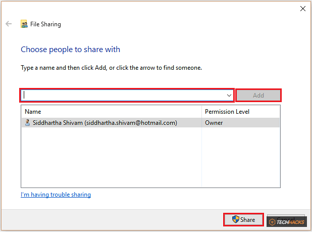 Cách chia sẻ một thư mục (folder) trên Windows 10