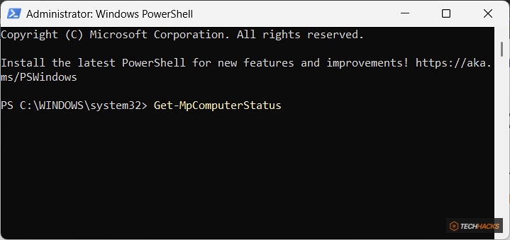 Hướng dẫn sử dụng PowerShell quét virus trên Windows