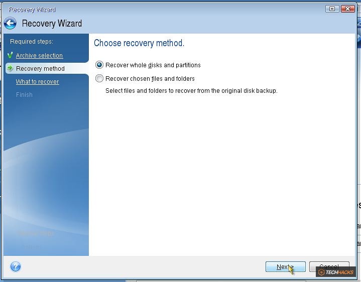 Thủ thuật sao lưu và khôi phục Windows chỉ trong vòng 10 phút với Acronis True Image