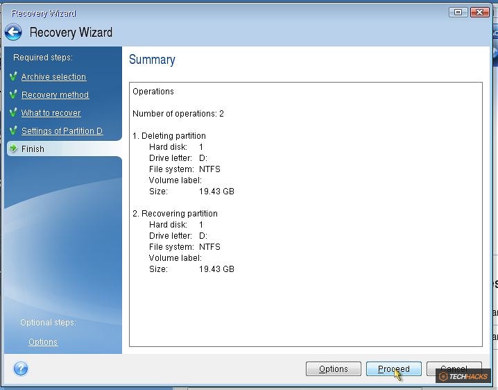 Thủ thuật sao lưu và khôi phục Windows chỉ trong vòng 10 phút với Acronis True Image