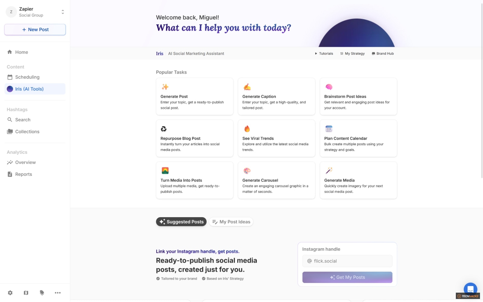 8 công cụ AI tốt nhất để quản lý mạng xã hội