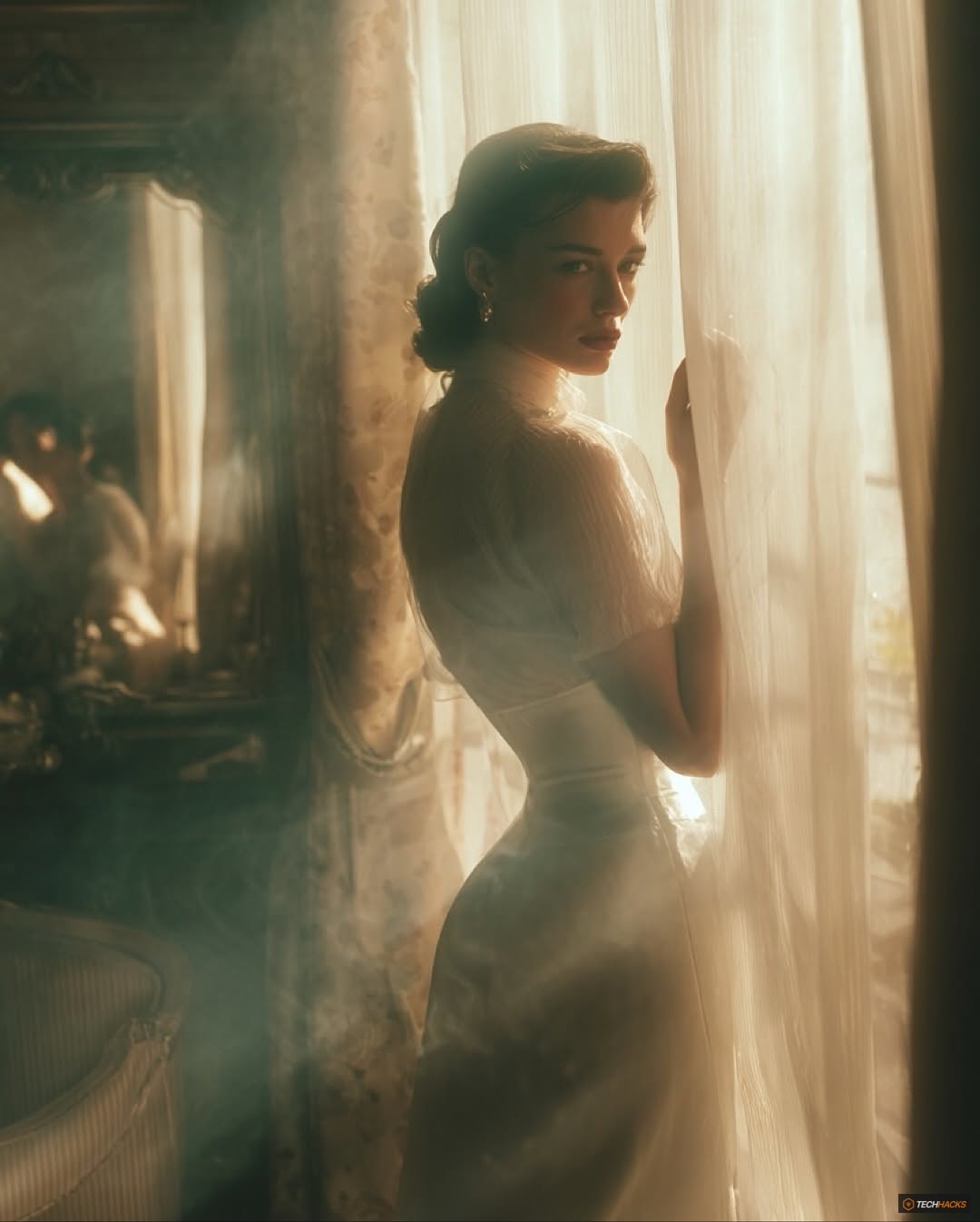 Tạo ảnh chân dung kiểu điện ảnh lấy cảm hứng từ Dior trong Midjourney