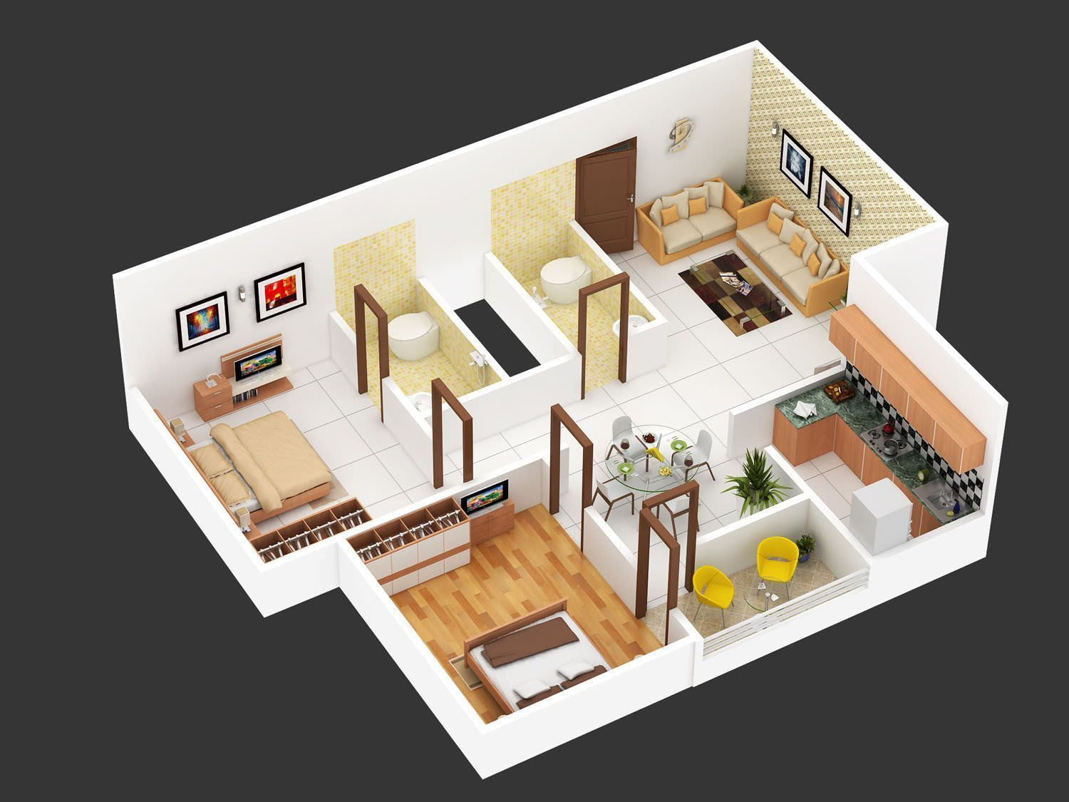 Nhìn thấy trước tương lai không gian sống của bạn một cách chân thực Nhìn thấy trước tương lai không gian sống của bạn một cách chân thực