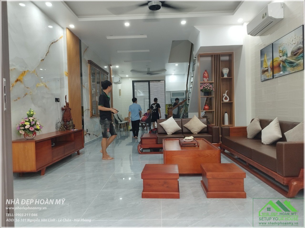 Giải pháp cải tạo toàn diện cho nhà phố cũ tại Hải Phòng