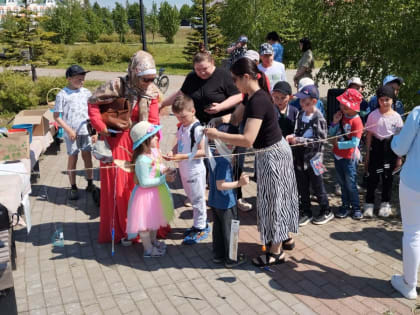 Детский Сабантуй провели специалисты социальной отрасли в Атнинском районе