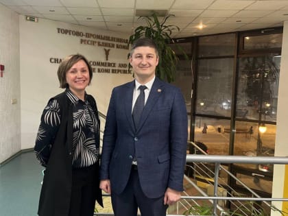 Шамиль Шаяхметов посетил Торгово-промышленную палату Республики Коми