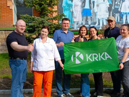 Участие в субботнике волонтеров из компании «KRKA» в субботнике - ГКУ «Верхне-Отарский детский дом-интернат, предназначенный для граждан, имеющих психические расстройства»